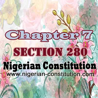 Chapter 7 Section 280